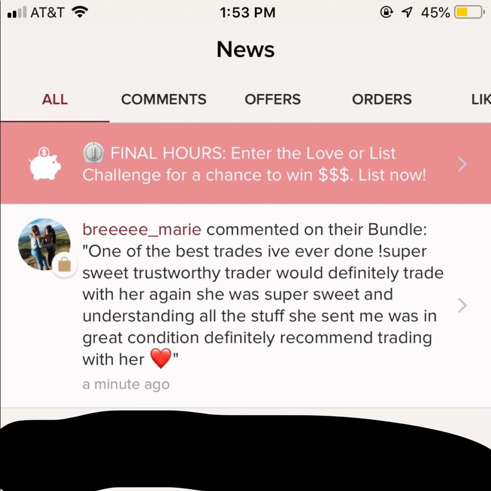 trading proof!